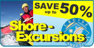 Save Up To 33% On Shore&ndash;Excursions
