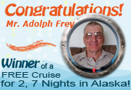 Win a Free Cruise Winner